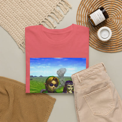 Link and Dark Zelda Blazing Hyrule Field