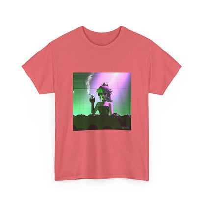 DJ Peach Smoking At The Rave Tee