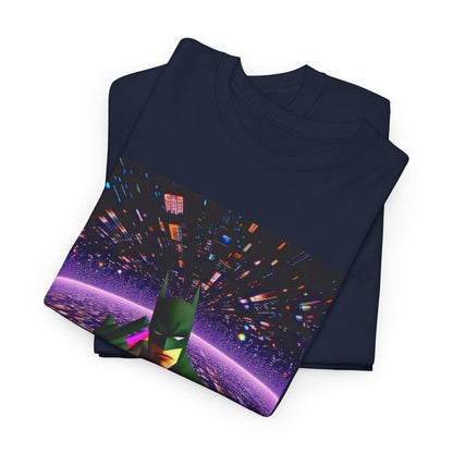 Batman Flips Off Reality On Psychedelic Tee