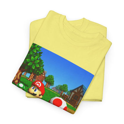 Mario And Toad Chillin' With Shrooms