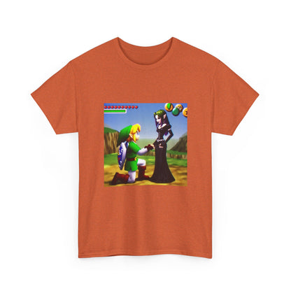 Link Proposing To Goth Girl Tee