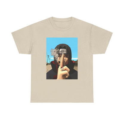 Itachi Uchiha Smoking Cigar Streetwear Tee