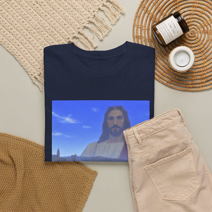 Link Meets Jesus, The Ultimate Question Tee