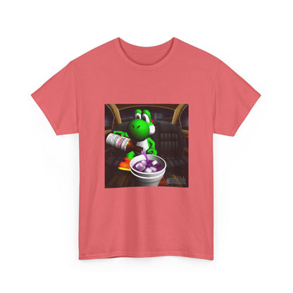 Yoshi Pouring Up Lean In A Car