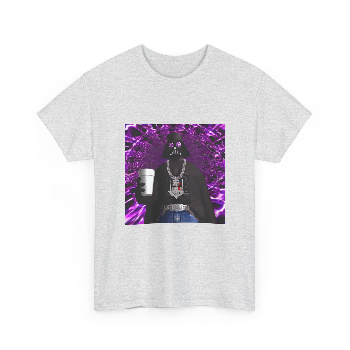 Stoner Vader Sipping Purple Drink Tee