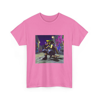 Edgy Link Smoking In Alley Tee