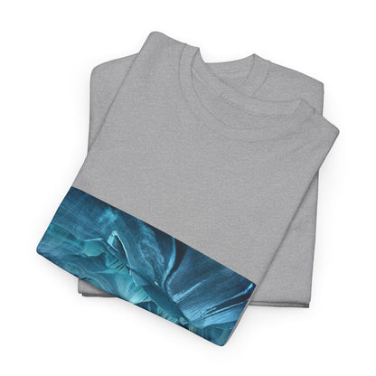 Neon Leaf Echo Graphic Tee