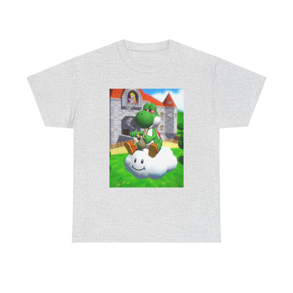 Yoshi Puffing On A Cloud Tee (Design 7)