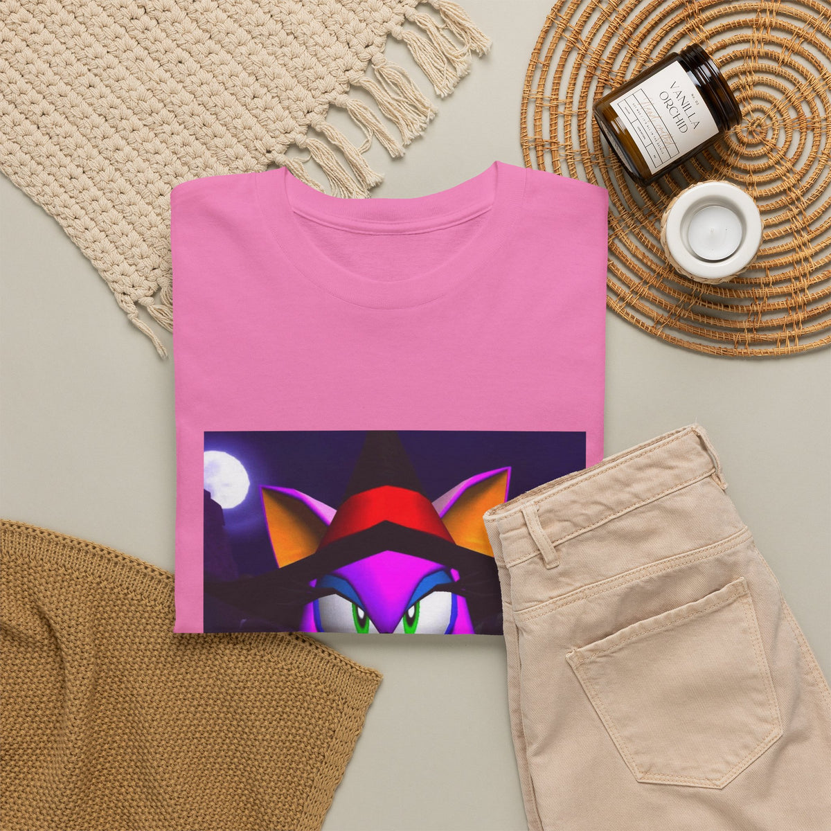 Witchy Sonic Character Giving Middle Finger
