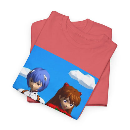 Rei And Asuka Gaming On PSPs Tee