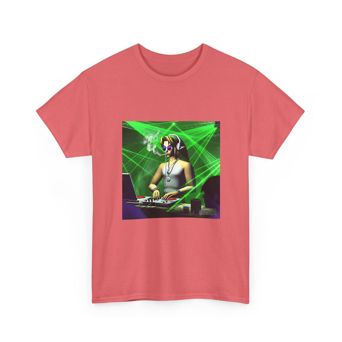 DJ Link Smoking At The Rave Tee