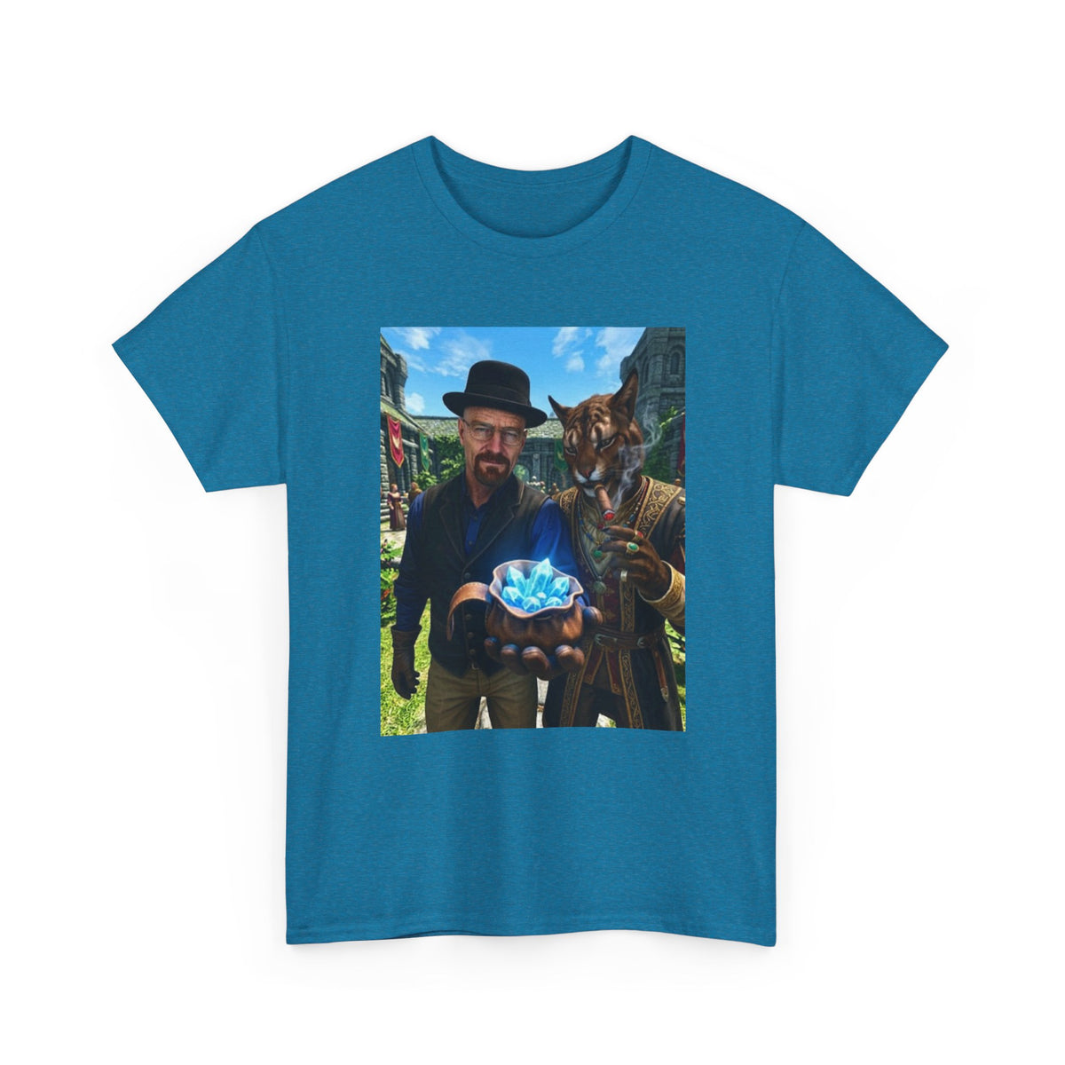 Walter White And Khajiit With Blue Crystals (Design 4)