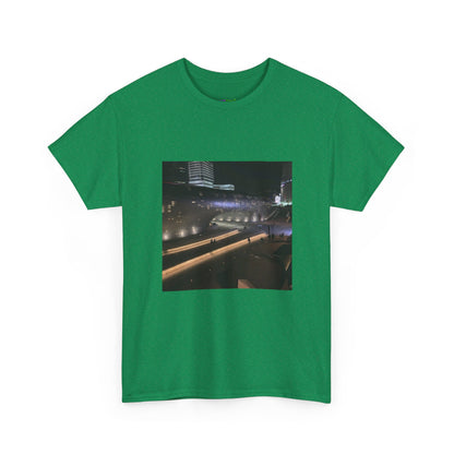 Space Station Floating Above Earth Tee