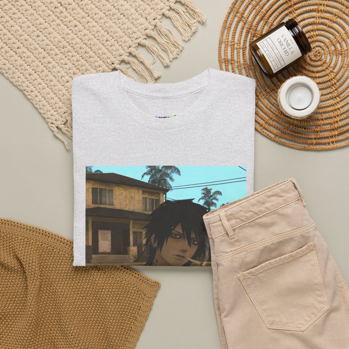 Concrete Bud Graphic Tee