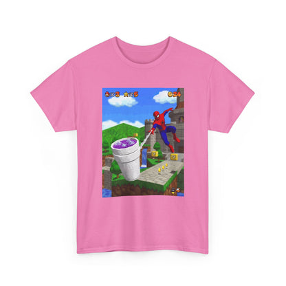 Spidey Swings With Lean In Mario World Tee