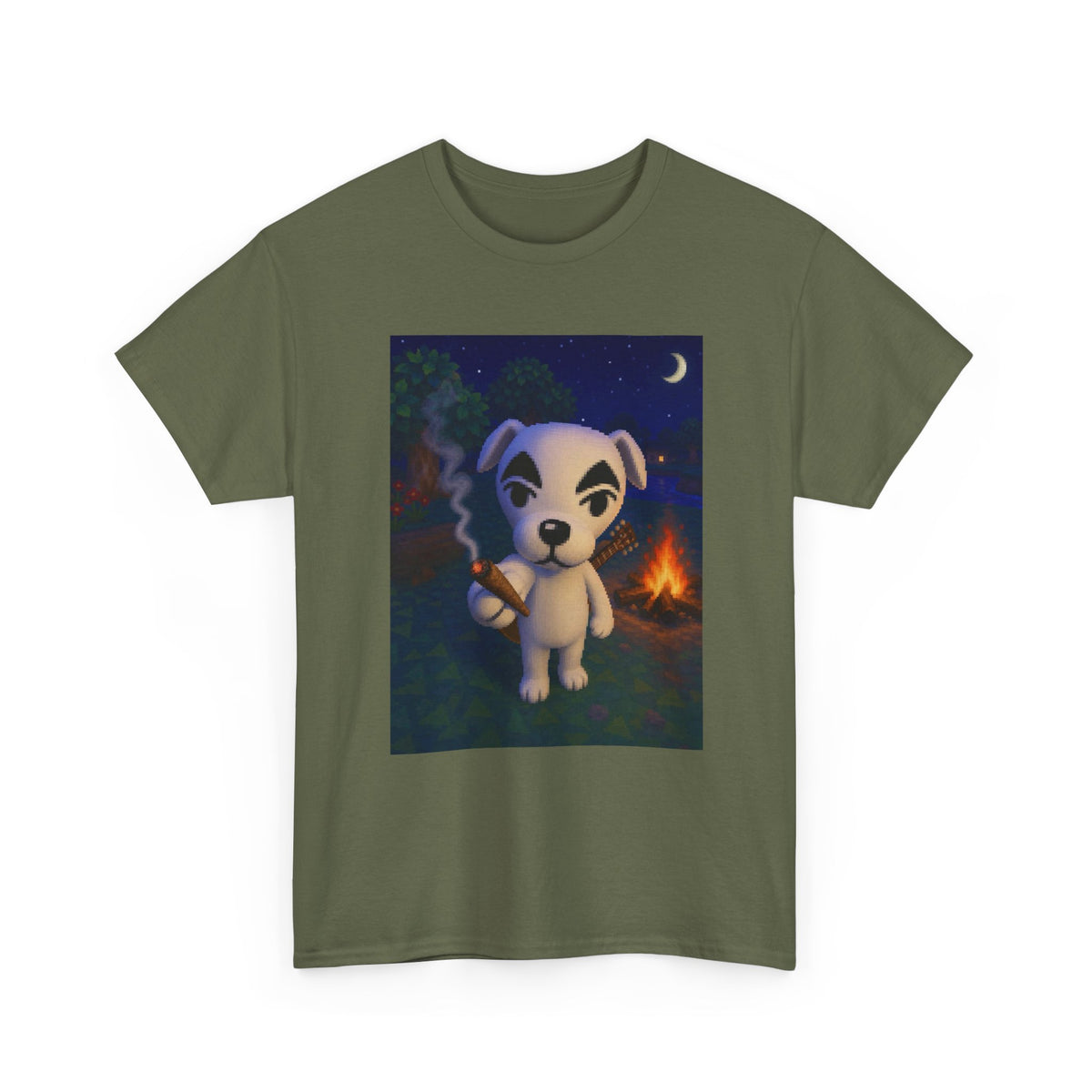 K.K. Slider Smoking Blunt Campfire Tee