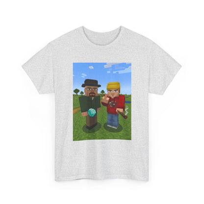Pixelated Duo In The Green Field Tee