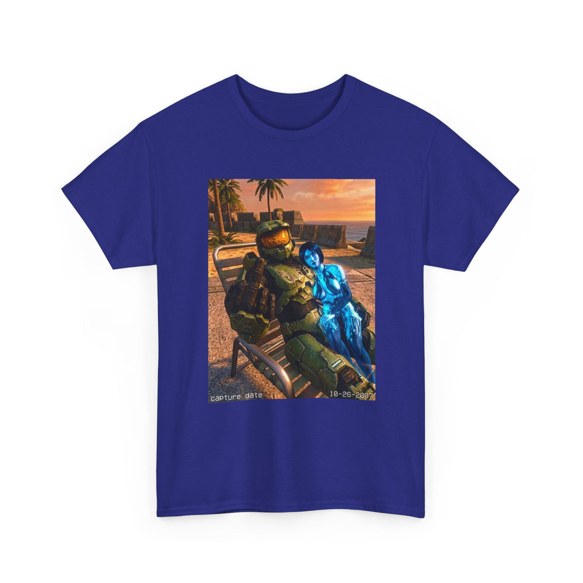 Master Chief And Cortana Chillin' On The Beach