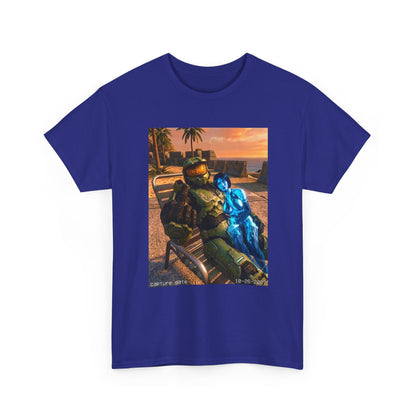 Master Chief And Cortana Chillin' On The Beach