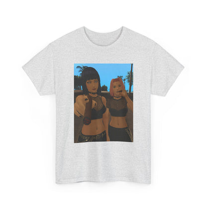 Anime Girls Sharing A Smoke Tee