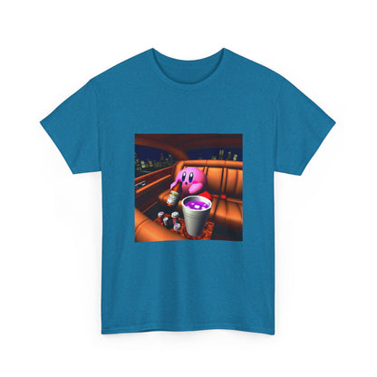 Kirby Sipping Lean In The Car Tee