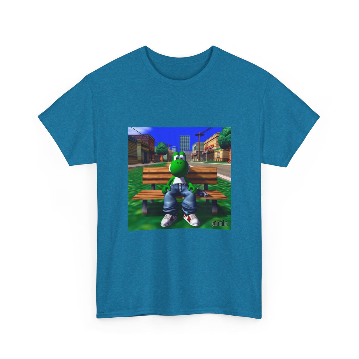 Yoshi Chillin' On The Bench Streetwear Tee