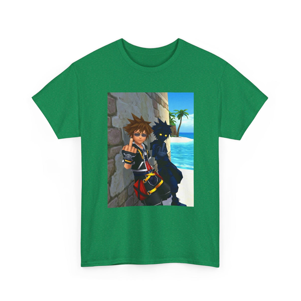 Sora And Shadow Flipping You Off