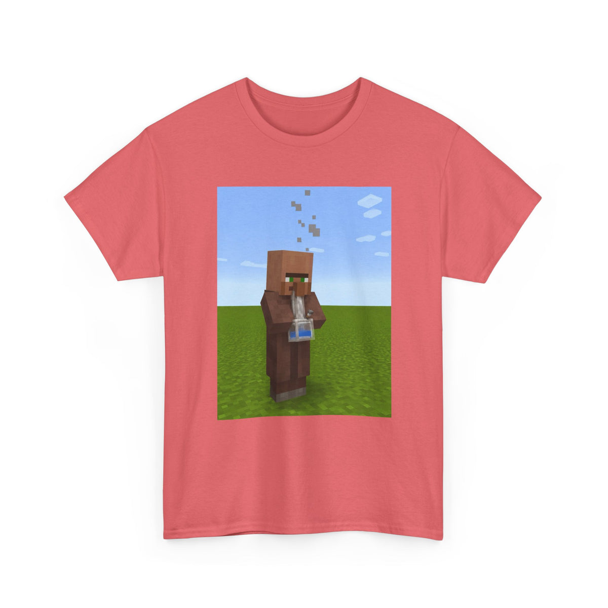 Villager Enjoying A Bong Hit