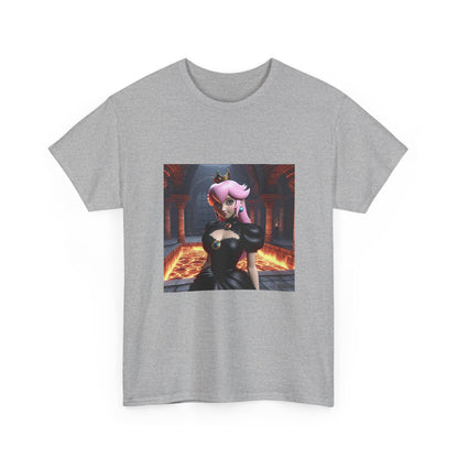 Gothic Peach Amidst Molten Lava