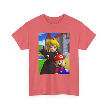 Princess Peach Flipping Off With Mario