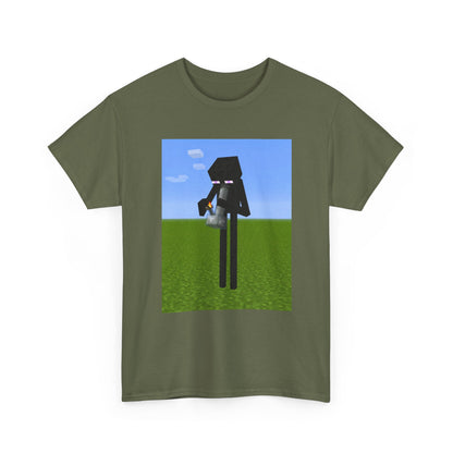 Enderman Lighting Up A Bong Tee
