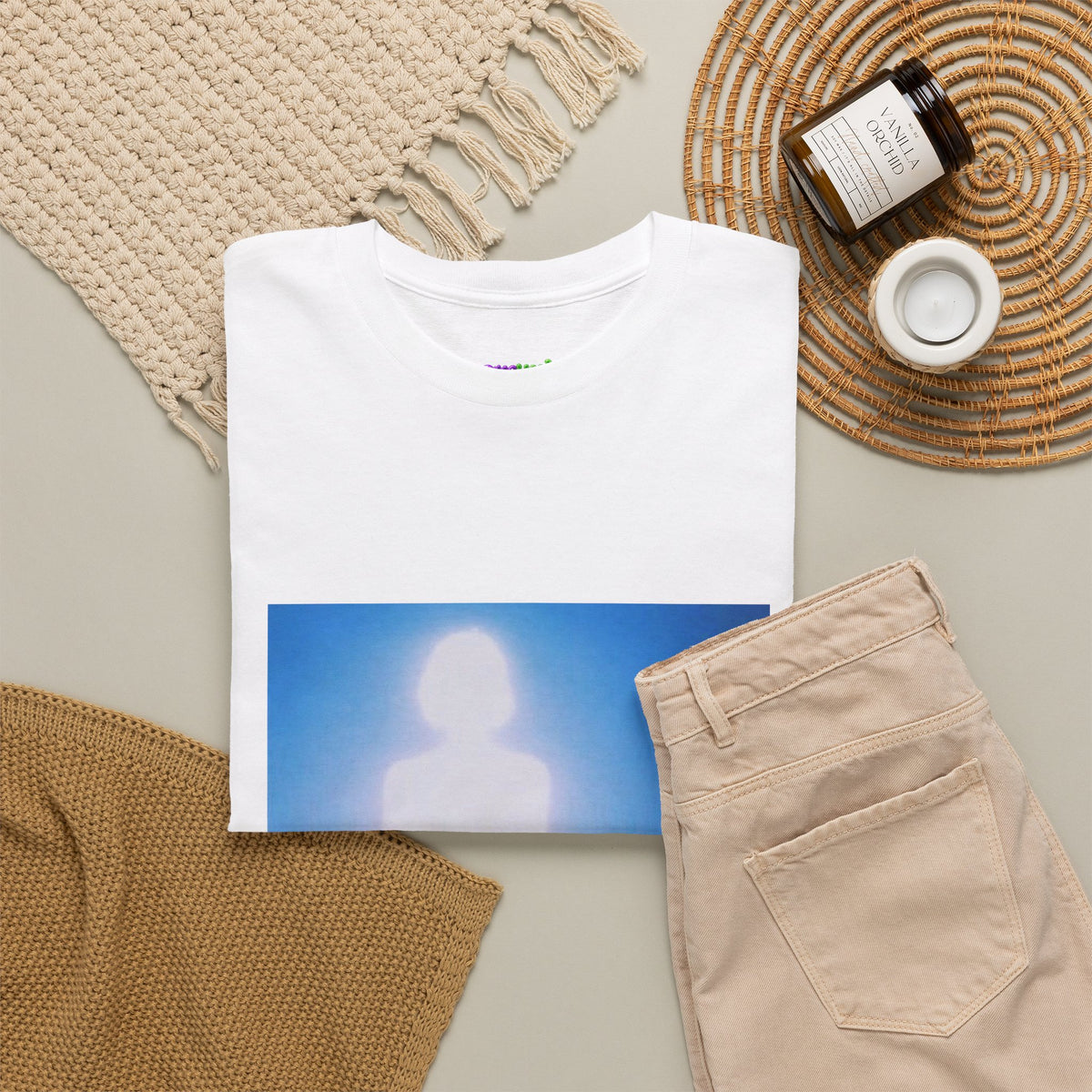 Mystic Green Horizon Graphic Tee
