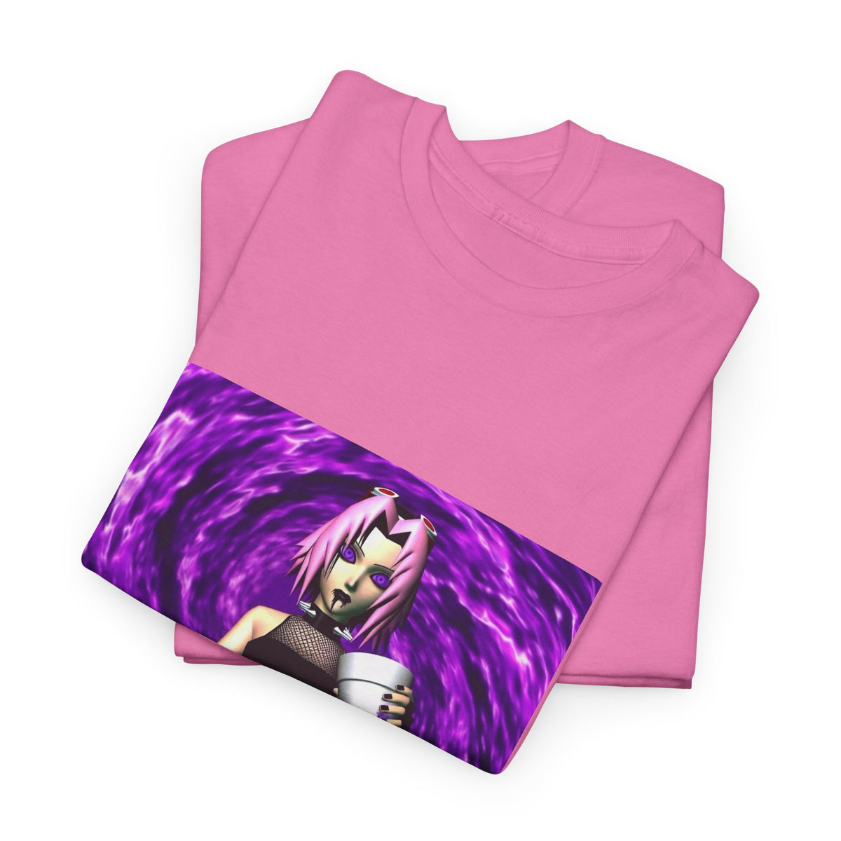 Goth Sakura With Purple Drank Tee