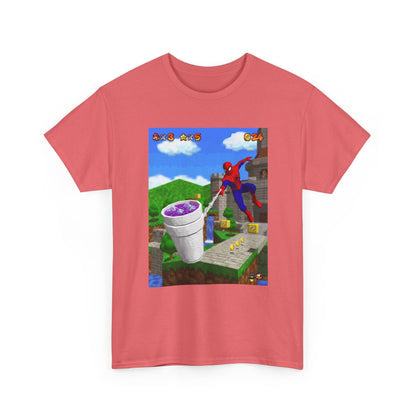 Spidey Swings With Lean In Mario World Tee