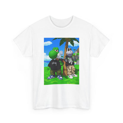 Yoshi And Dry Bones Smoking Thugs