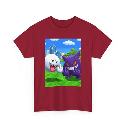 Boo and Gengar Flipping the Bird Tee