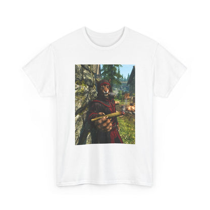 Khajiit Smoking Blunt In Skyrim Tee