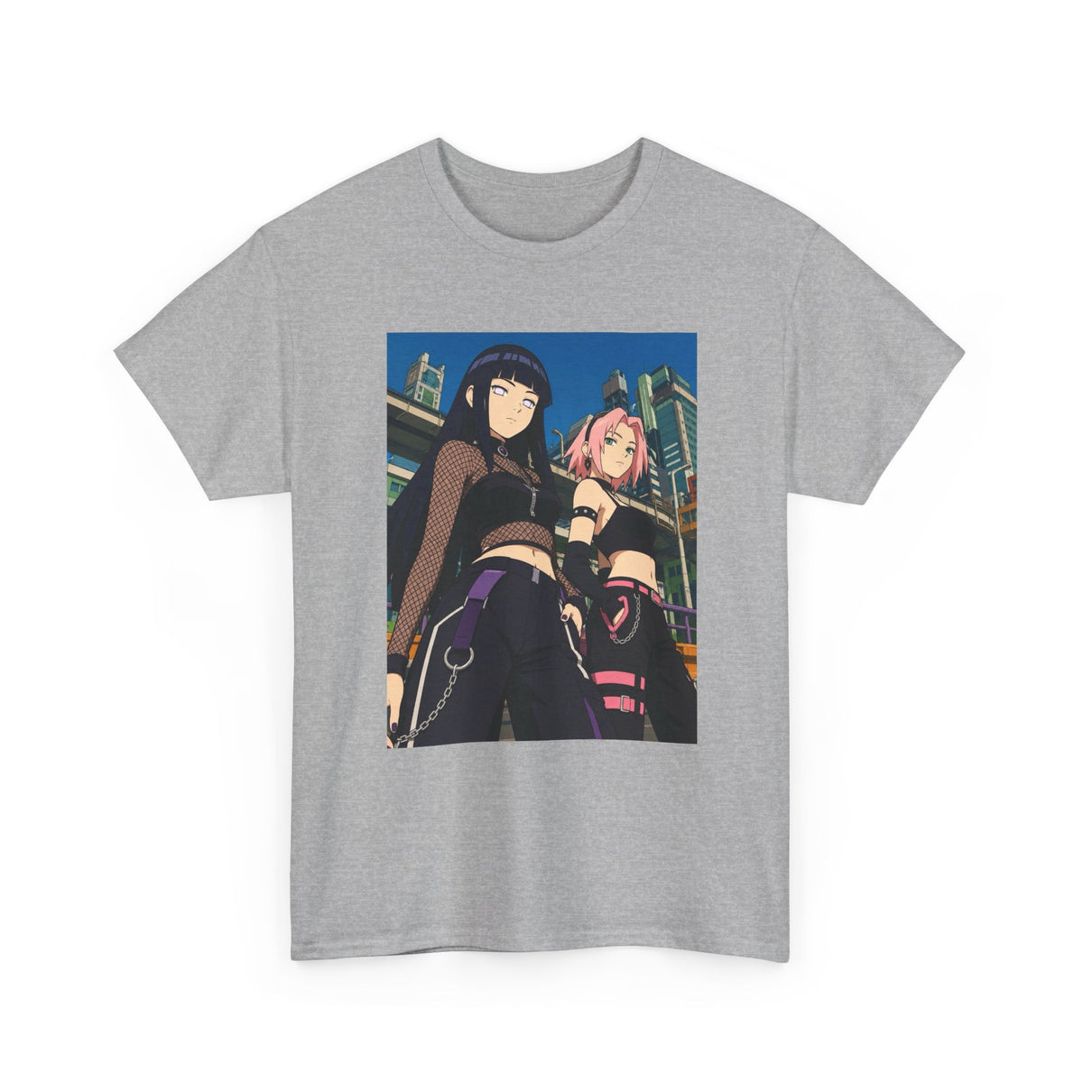 Hinata And Sakura E-Girl Style Tee