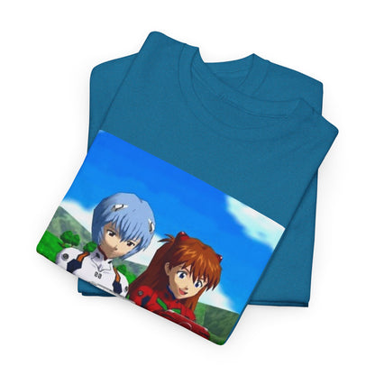 Rei And Asuka Gaming Outdoors