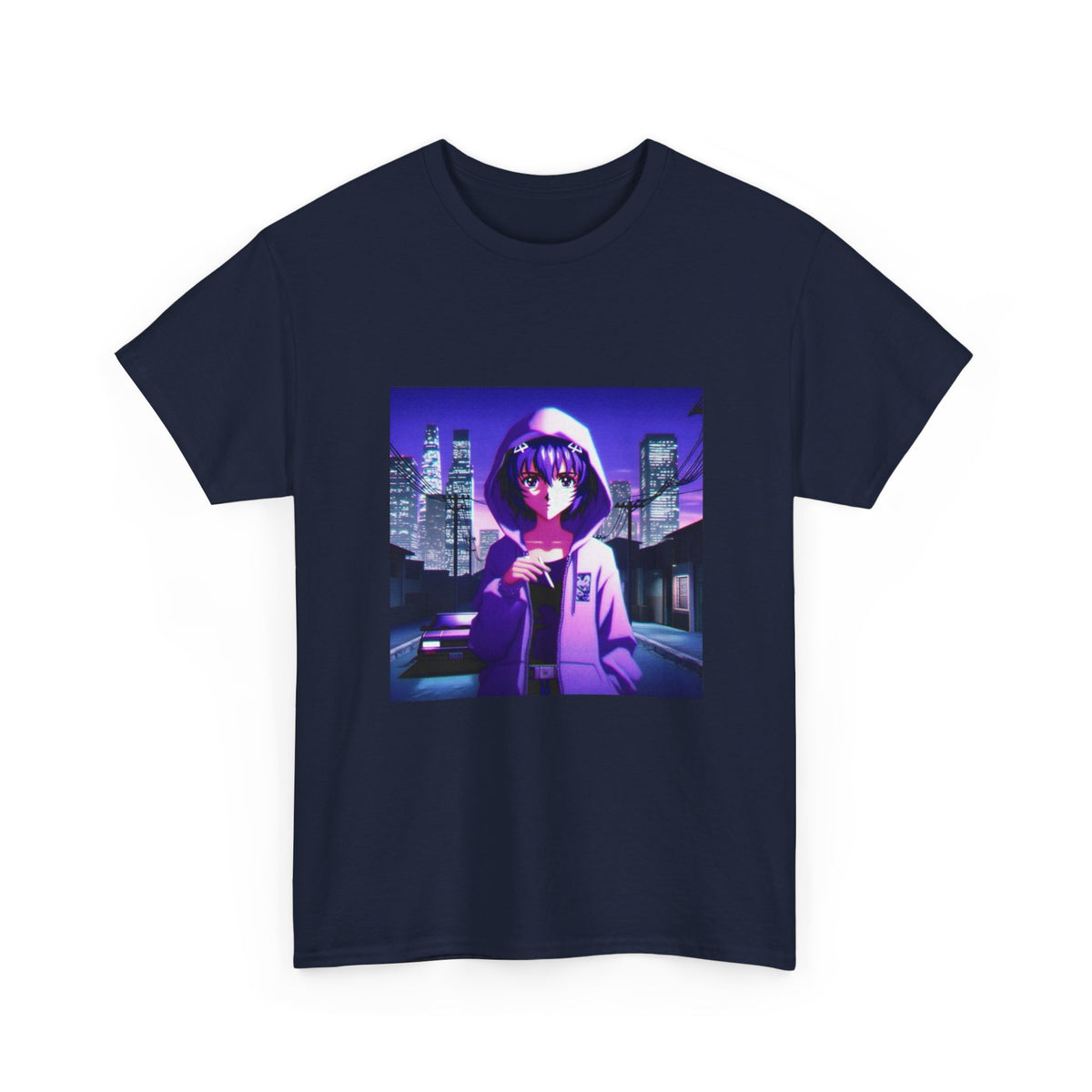 Rei Ayanami Riding GTA San Andreas Tee