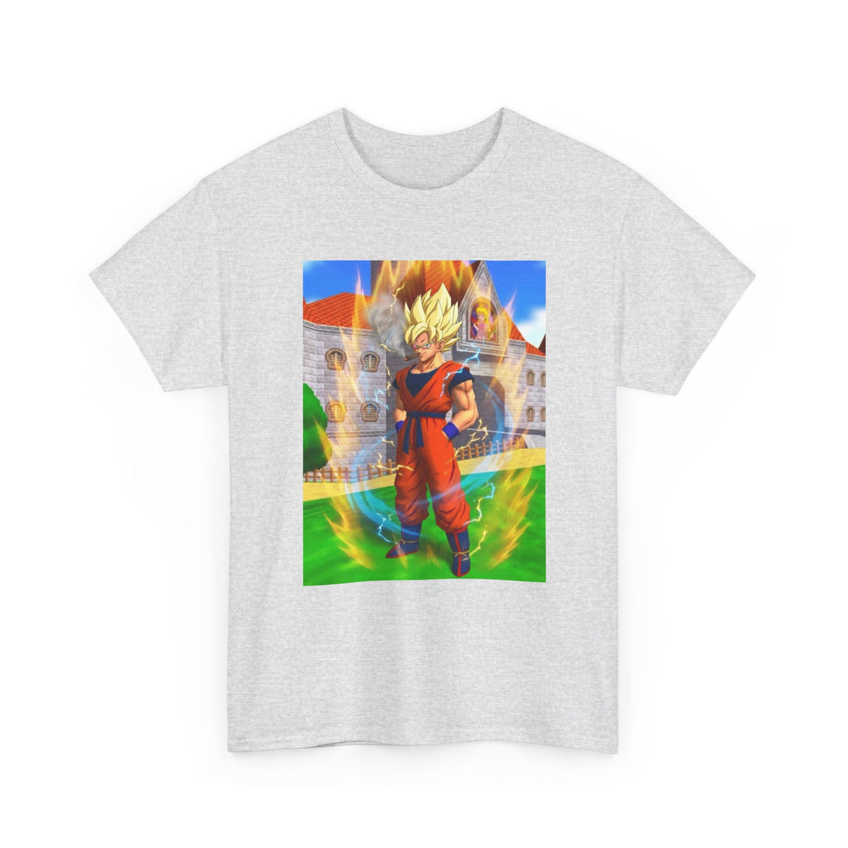 Super Saiyan Smoking A Blunt Tee