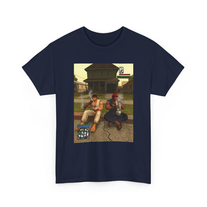 Ryu and Akuma Chilling in Grove Street