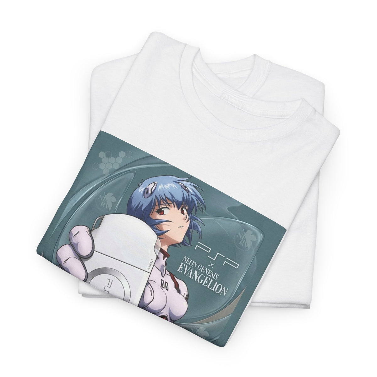 Rei Ayanami Holds PSP Console Tee