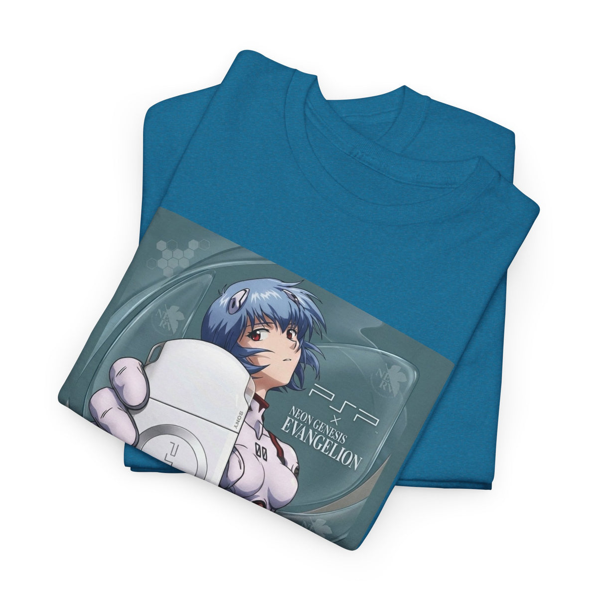 Rei Ayanami Holds PSP Console Tee