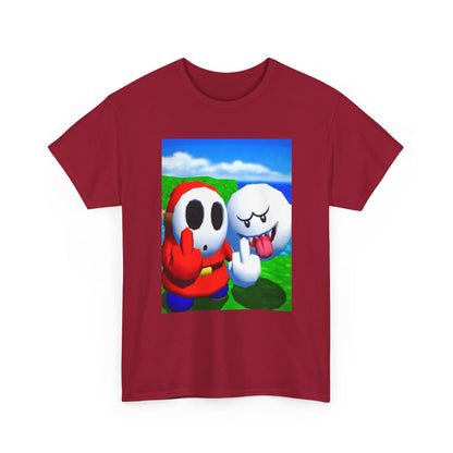 Shy Guy And Boo Flipping The Bird