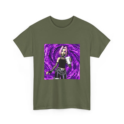 Goth Sakura With Purple Drank Tee