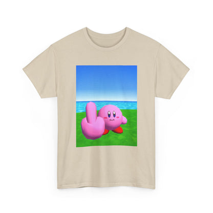 Kirby Flipping The Bird Tee (Design 2)