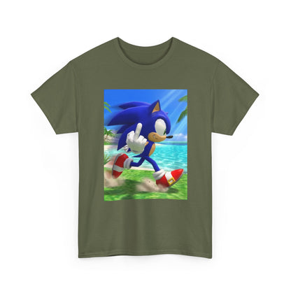 Sonic Flips Off The Beach