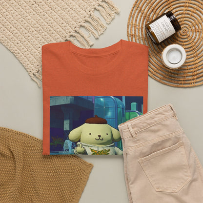 Pompompurin Skates and Flips The Bird