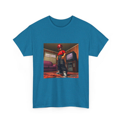 Gangster Mario Chillin' In The Crib Tee